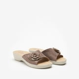 FlyFlot  Kadın Terlik T5 K40 GE  Fly Flot Cloth Slipper CLOTH Taupe (Rovere)