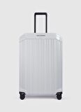 Piquadro Gri Çekçekli Sert Valiz BV4427PQLS2-Medium