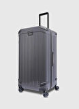 Piquadro Gri Çekçekli Sert Valiz BV5213POP/GR TRUNK