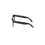 Tom Ford Tf 1115 01B 52 Unisex Kare Siyah Kemik Güneş Gözlüğü