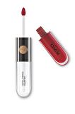 Parlak Likit Ruj - Unlimited Double Touch 106 Satin Ruby Red 6 ml 8025272623346