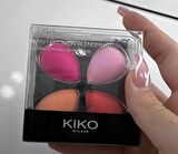 Kiko Milano Mini Precision Blender Kit Fondöten Ve Kapatıcı Uygulamak Için Mini Makyaj Süngeri, 4 Adet