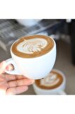 Verona Porselen Cappuccino 1 Kişilik Fincan ve Tabak Takımı - 180 ml (6,33 Oz)