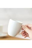 Verona Porselen Doppio Espresso Fincan Ve Tabak Takımı - 135 ml (4,50 OZ)