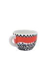 Edex ’’arlecchino’’ Cappuccino 2 Kişilik Fincan Ve Tabak Takımı - 190 ml