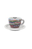 Edex ’’arlecchino’’ Cappuccino 2 Kişilik Fincan Ve Tabak Takımı - 190 ml