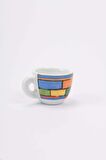 Porselen Espresso Fincan Ve Tabak Takımı 60 ml Set 2 Adet