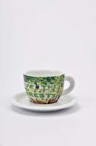Edex ’’ın Our Hands’’ Cappuccino Fincan Ve Tabak - 190 Ml - Set 2 Adet