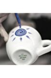 Verona El Yapımı "güneş" Motifli Cappuccino Fincan Ve Tabak Takımı - 180 ml (6.1 OZ)