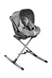 Inglesina Cab Gr 0 AnaKucağı & OtoKoltuğu Quad - Derby Grey