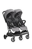 Inglesina Twin Sketch Tek El Tek Hamle ile Katlanıp Açılan İkiz Bebek Arabası