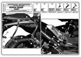 Kappa KLX176 HONDA CB 600 F HORNET - HORNET ABS (07-10) Yan Çanta Taşıyıcı