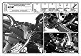 Kappa KLX539 SUZUKI GSX 650 -1250 - GSF 650-1250 (07-16) Yan Çanta Taşıyıcı