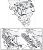 Kappa KLR5108 BMW R 1200 GS - R 1200 GS ADVENTURE (13-18) - R 1250 GS (19) Yan Çanta Taşıyıcı
