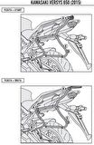 Kappa KLX4114 KAWASAKI VERSYS 650 (15-19) Yan Çanta Taşıyıcı