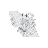 Kappa KR1144 HONDA CRF1000 AFRICA TWIN (16-17) Arka Çanta Tasiyici