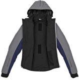 SPIDI HOODIE H2OUT II CEKET MAVİ GÜMÜŞ