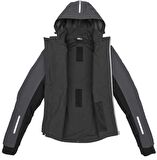 SPIDI HOODIE H2OUT II CEKET SİYAH KIRMIZI