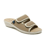 FlyFlot 83 K24 FE Kadın Terlik T4 F50 FE Fly Flot Slipper 6009-Beige