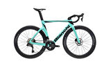 BIANCHI OLTRE COMP 105 DISC KARBON ERKEK YOL YARIŞ BİSİKLETİ 550H HD 28 JANT 12 VİTES CELESTE BLACK