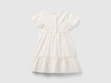 Benetton Kız Bebek Elbise 4AC7GV01K-24Y