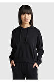 United Colors Of Benetton Kadın / Kız Siyah Sweatshırt (Model Kodu: 124P1294D202V )