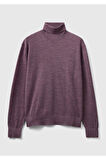 United Colors of Benetton Erkek Bordo Kazak Model Kodu: 123A11AHU2010