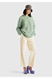 United Colors Of Benetton Kadın / Kız Ekru Pantolon (Model Kodu: 123A4O1Hdf04O )