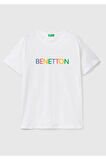 United Colors of Benetton Erkek Bej Tişört Model Kodu: 124P3I1XU100A