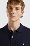 United Colors Of Benetton Erkek Lacivert Polo Yaka Tişört (Model Kodu: 124A3089J3204 )