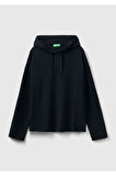 United Colors of Benetton Kadın Siyah Kazak Model Kodu: 123A1035D201V