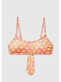 Benetton Kadın Meyve Desenli Bikini Üst