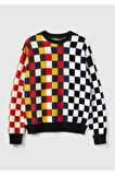 United Colors of Benetton Erkek Siyah Kazak Model Kodu: 123A1094K104W