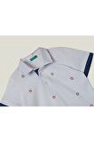 United Colors Of Benetton Erkek Beyaz Polo Yaka Tişört (Model Kodu: 223P3Bl0G300F )