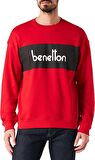 Benetton Erkek Sweatshirt 3J68U105V-009
