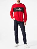 Benetton Erkek Sweatshirt 3J68U105V-009