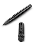 Montegrappa Zero Caduceus Ultra Black Roller Kalem ISZECRIC