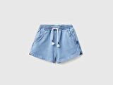 Unıted Colors Of Benetton Kız Bebek Denim Şort 4BAYG900R