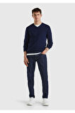 United Colors of Benetton Erkek Lacivert Kazak Model Kodu: 123A1002U4407