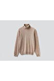 United Colors of Benetton Erkek Kahverengi Kazak Model Kodu: 123A1002U2180