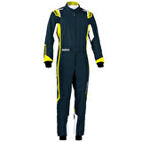 SPARCO THUNDER KARTİNG TULUMU KOYU YEŞİL SARI L  BEDEN