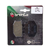 Brenta Organik Fren Balata Ft 3024 Arka Pıaggıo Gts 125 250 300 Gılera Runner 125 180 200 (186-321)