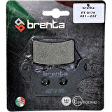 Brenta Organik Fren Balata Ft 3179 Ön Sol Yamaha Trıcıty Mw125 Mws125 Suzukı Address 110 Ön 2019 (35
