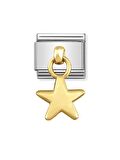 Composable Classic Dekoratif Charm - Charm Semboller - Yıldız - (05 Star) 18K Altın