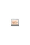 Composable Classic Stone Of Month In S, Steel And 9k Rose Gold (04_april Dıamond)