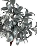 Yapay Çiçek Gümüş Gri Limon Yaprağı Demet Şimşir Demeti Garnitür Aradal Dekoratif Yapay Bitki