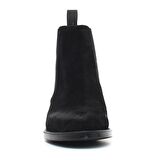 SİYAH Kadın Bot 98A3  FRAU BEATLES SUEDE BLACK