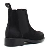 SİYAH Kadın Bot 98A3  FRAU BEATLES SUEDE BLACK
