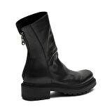 Kadın Bot 84L1 Frau CALF Biket Boot Nero
