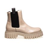 KREM Kadın Bot 86L3 FRAU BEATLES LEATHER RUBBER CR
